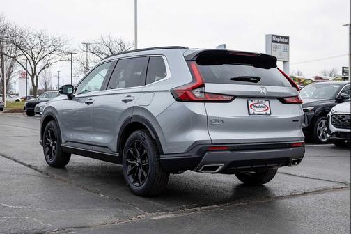 Lunar Silver Metallic 2024 Honda CR-V Hybrid Sport AWD