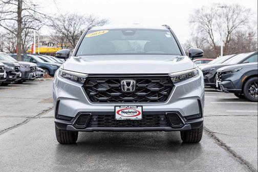 Lunar Silver Metallic 2024 Honda CR-V Hybrid Sport AWD