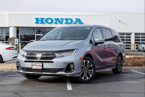 Solar Silver Metallic 2026 Honda Odyssey Elite