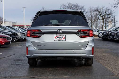 Solar Silver Metallic 2026 Honda Odyssey Elite