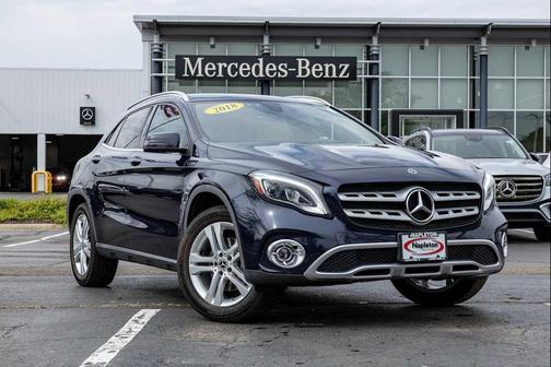 Lunar Blue Metallic 2018 Mercedes-Benz GLA 250 4MATIC