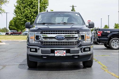 Agate Black Metallic 2020 Ford F-150 XLT