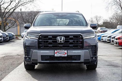 Modern Steel Metallic 2026 Honda Pilot Elite