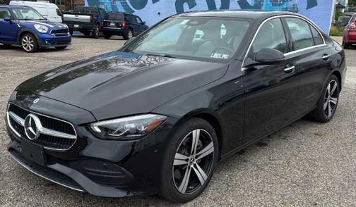 Black 2025 Mercedes-Benz C-Class C 300 4MATIC