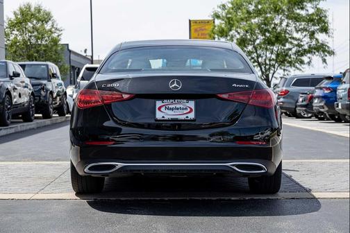 Black 2025 Mercedes-Benz C-Class C 300 4MATIC