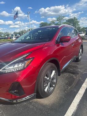 Scarlet Ember Tintcoat 2023 Nissan Murano Platinum FWD