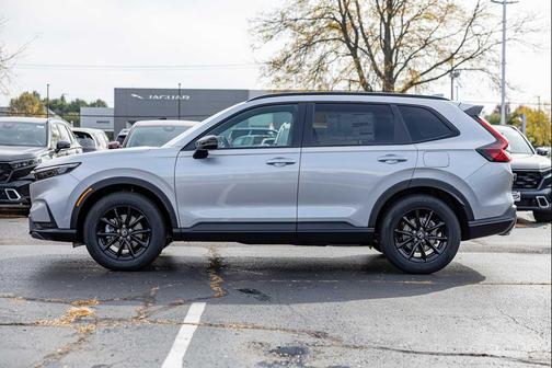 Solar Silver Metallic 2026 Honda CR-V Hybrid Sport-L AWD
