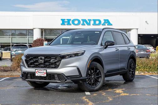 Solar Silver Metallic 2026 Honda CR-V Hybrid Sport-L AWD