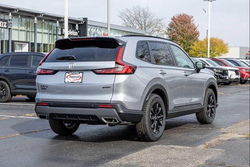 Solar Silver Metallic 2026 Honda CR-V Hybrid Sport-L AWD