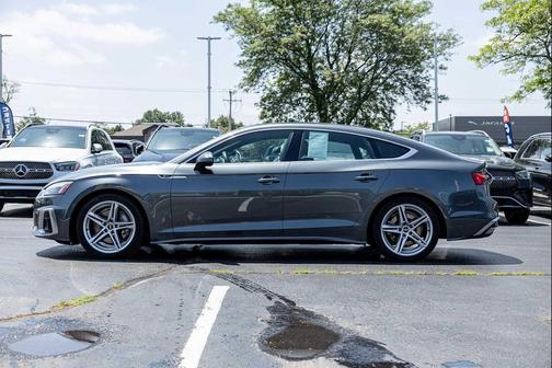 GRAY 2021 Audi A5 Sportback 45 S Line Premium Plus