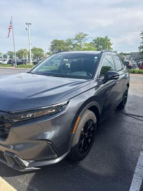 Meteorite Gray Metallic 2024 Honda CR-V Hybrid Sport AWD