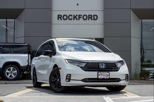 Platinum White Pearl 2024 Honda Odyssey Sport