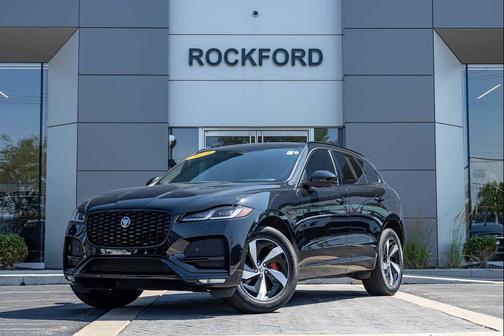 Santorini Black 2023 Jaguar F-PACE S P250 AWD Automatic