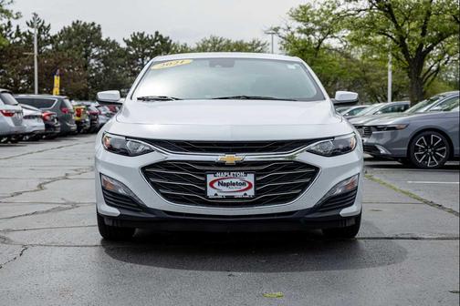 Summit White 2021 Chevrolet Malibu FWD LT