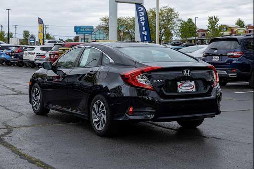 Crystal Black Pearl 2016 Honda Civic EX
