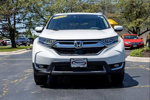 White Diamond Pearl 2018 Honda CR-V Touring