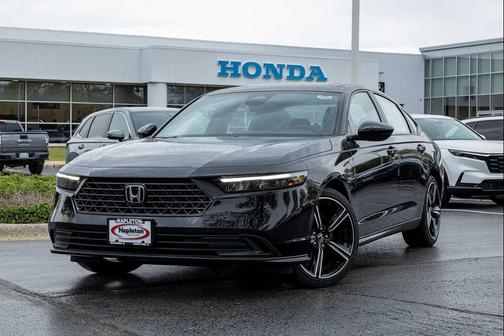 Crystal Black Pearl 2026 Honda Accord Hybrid Sport