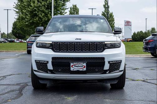Bright White Clearcoat 2024 Jeep Grand Cherokee L Summit Reserve