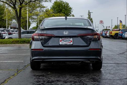 Meteorite Gray Metallic 2026 Honda Civic LX