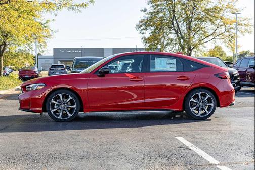 Rallye Red 2026 Honda Civic Hybrid Sport Touring