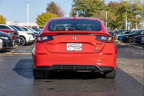 Rallye Red 2026 Honda Civic Hybrid Sport Touring