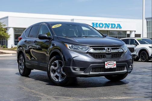 Obsidian Blue Pearl 2018 Honda CR-V EX