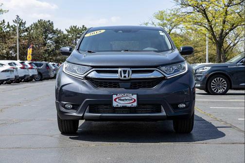 Obsidian Blue Pearl 2018 Honda CR-V EX