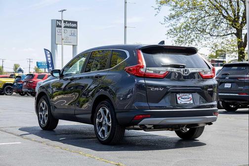 Obsidian Blue Pearl 2018 Honda CR-V EX