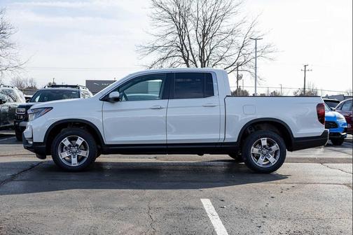 Platinum White Pearl 2026 Honda Ridgeline RTL