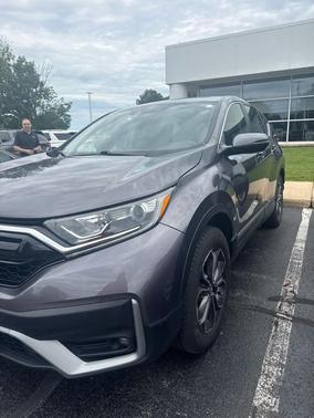 Modern Steel Metallic 2022 Honda CR-V AWD EX