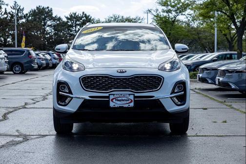 Snow White Pearl 2021 Kia Sportage EX