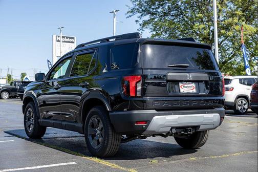 Crystal Black Pearl 2026 Honda Passport AWD RTL Towing