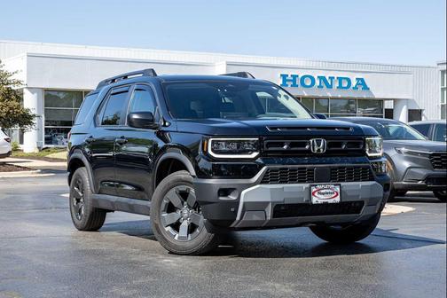Crystal Black Pearl 2026 Honda Passport AWD RTL Towing
