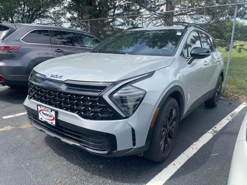 Wolf Gray 2025 Kia Sportage X-Line