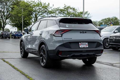 Wolf Gray 2025 Kia Sportage X-Line