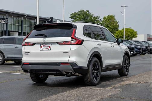 Platinum White Pearl 2026 Honda CR-V Hybrid Sport-L AWD