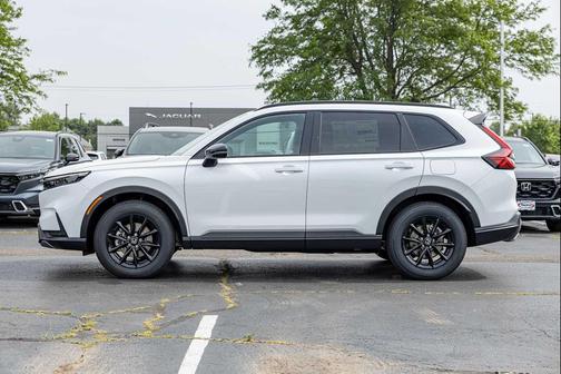 Platinum White Pearl 2026 Honda CR-V Hybrid Sport-L AWD