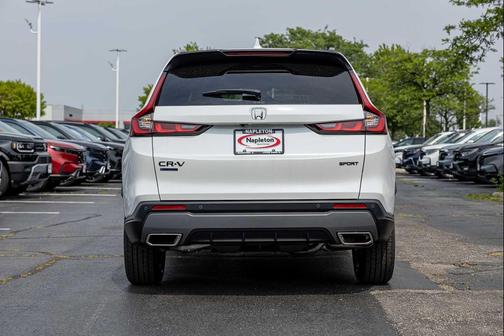 Platinum White Pearl 2026 Honda CR-V Hybrid Sport-L AWD