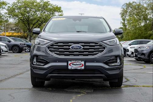 Carbonized Gray Metallic 2022 Ford Edge Titanium