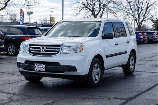 Taffeta White 2015 Honda Pilot LX