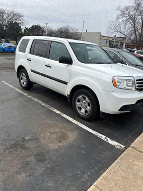 Taffeta White 2015 Honda Pilot LX