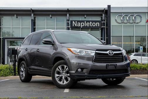 Predawn Gray Mica 2015 Toyota Highlander XLE