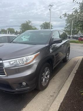 Predawn Gray Mica 2015 Toyota Highlander XLE