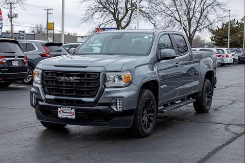 Satin Steel Metallic 2022 GMC Canyon Elevation