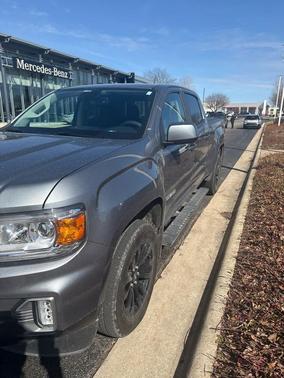 Satin Steel Metallic 2022 GMC Canyon Elevation