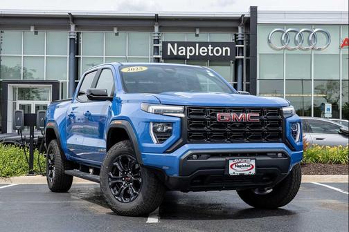 Rapids Metallic 2025 GMC Canyon Elevation