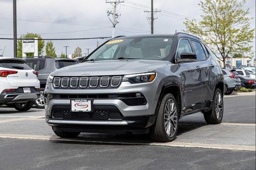 Billet Silver Metallic Clearcoat 2022 Jeep Compass Limited