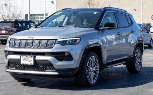 Billet Silver Metallic Clearcoat 2022 Jeep Compass Limited