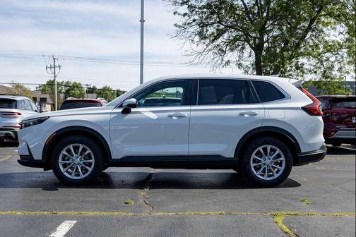 Platinum White Pearl 2024 Honda CR-V EX-L AWD