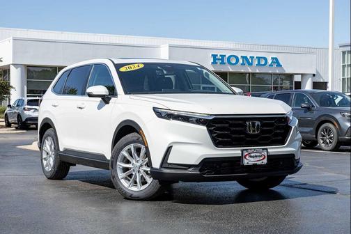 Platinum White Pearl 2024 Honda CR-V EX-L AWD
